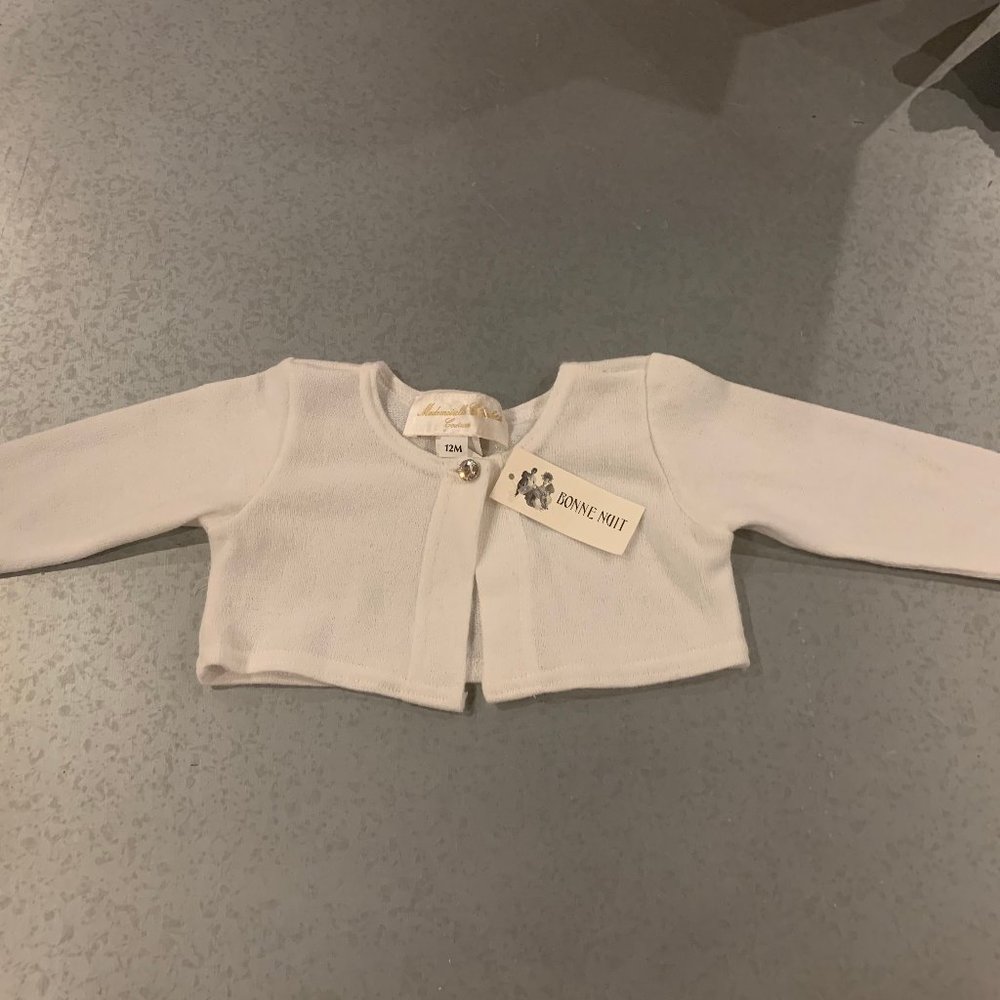 Mademoiselle Charlotte Couture White Bolero